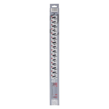 Fenox wiper brush, 19 "/480 mm, hybrid, mounts 15 in 1, WB48240-5