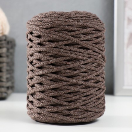 Knitting cord without core 70% cotton, 30% polyester width 3mm 100m/160 ± 10g (105)