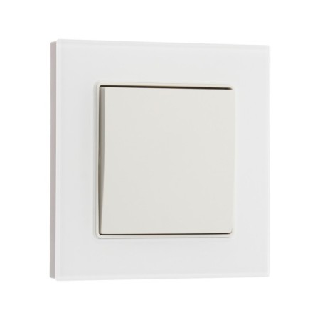 Silent Matt Matte Glass, 10 a, 1 cl., Hidden, glass, white-1