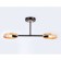 Suspended Ambrella Traditional Loft TR8244, E27, Black, Light Wood
