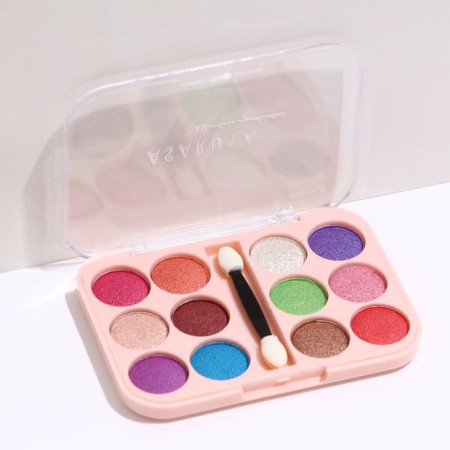 Palette of shadows for eyelids 12 colors-1