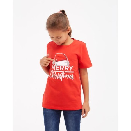 Футболка детская KAFTAN "Merry Christmas" р.34 (122-128)-1