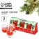 New Year. New Year gel candles "Happy New Year!" 3 pcs, red, 2.5 x2.5 x 2.5 cm