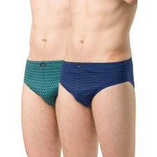 Male panties, size l, color green, blue, 2 pcs