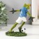 Souvenir Polystone Lac "Frog - footballer" 13x12x5 cm