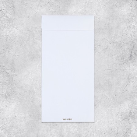 Gift envelope, "with love", embossing, designer paper, 11 × 22 cm-3