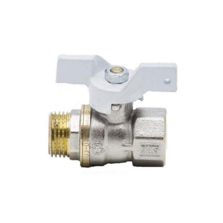Ball the ball Aquasfera Standard 1104-01, 1/2 ", PN 40, internal/external, butterfly, nickel-2