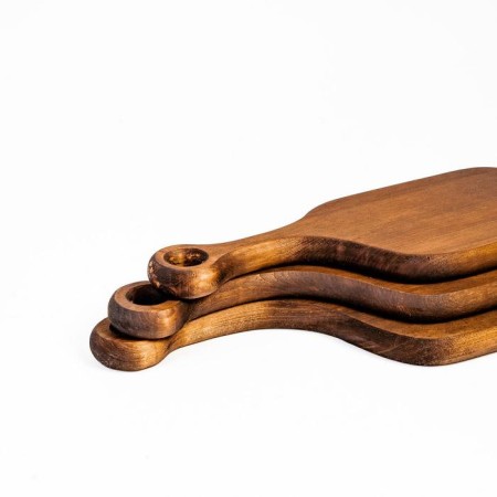 Moil boards Magistro 3 pcs, a whole array of cedar, chocolate color-3