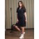 Female dress, size 50, black color