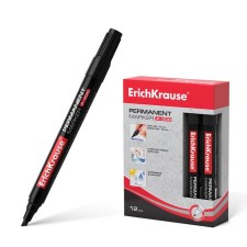 Permanent marker 0.5-4.6 mm, Erichkrause P-300, mowing tip, black