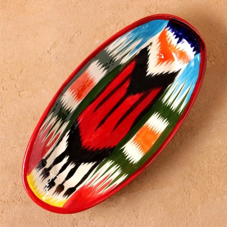 The herring company Rishtan ceramics "Atlas", 24 cm-1