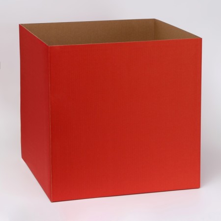 Box for balloons, red, 60 x 60 x 60 cm-2
