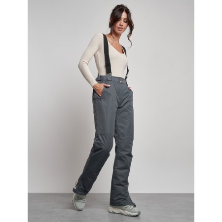 Semi -combinezone Ski Drapeted Women's, size 44, color gray color-11