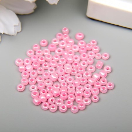 Beads "Zlatka" 08/0 10 g 0145 pink-1