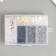 Beads in the box "Gray" thread 0.8 mm 5 m 12x8.4x2.2 cm