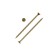 Universal yellow self -tapping screws 4.0x70, 150 pcs