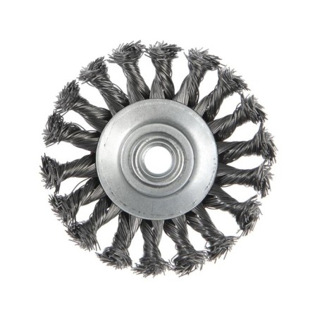 Metal brush for ushm scrap, twisted wire, "plate", M14, 100 mm-4