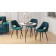 Dining table Polini Home London, white-black color
