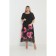 Female dress, size 62, black color
