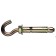 Steelrex anchor bolt, with a hook, galvanized, 16x60 mm, 25 pcs