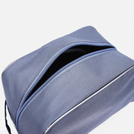 Lightning cosmetic bag, gray color-2