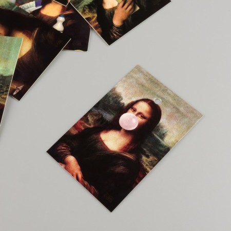 Cardboard "Modern Lisa" set 10 pcs (5 types) 4x6 cm-2