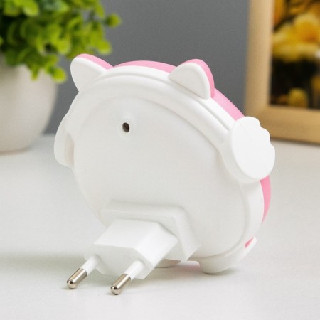 Night "Bear" LED 1W Pink 8x6x9 cm Risalux-1
