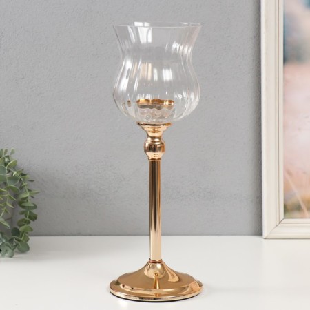 Summary Metal "Golden leg" d = 5.5cm 13x13x37 cm-1