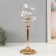 Summary Metal "Golden leg" d = 5.5cm 13x13x37 cm
