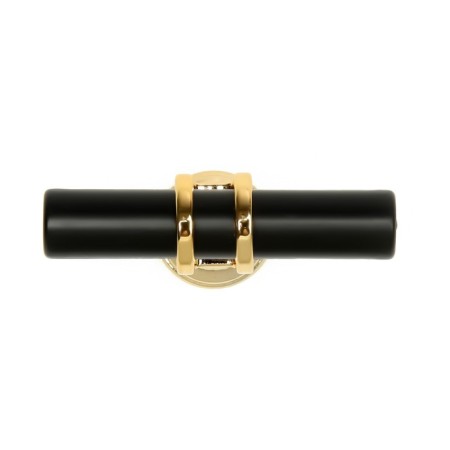 Cappio pen pen, d = 12 mm, plastic, gold/black color, 8 pcs.-3