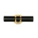 Cappio pen pen, d = 12 mm, plastic, gold/black color, 8 pcs.