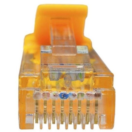 Suprlan 10-0164 UTP RJ-45 patch cord.-Vilka RJ-45 Kat. 5e 3M yellow LSZH 24AWG-1