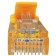 Suprlan 10-0164 UTP RJ-45 patch cord.-Vilka RJ-45 Kat. 5e 3M yellow LSZH 24AWG