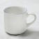 Ceramic "Swallow" mug, 300 ml, white color