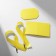 Gift box "Present" 6 × 6, yellow
