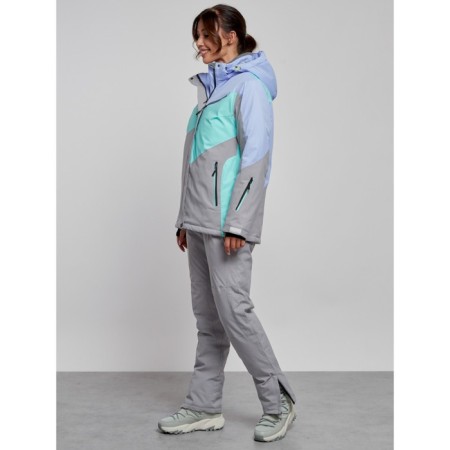 Ski costume is female, size 50, purple color-1