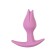 Anal plug FUN FACTORY BOOTIE FEM silicone, d = 29 mm, 8.5 cm, pink