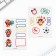 Gift set for graduation: Notepad A6, 32l, stickers and magnetic bookmarks 2 pcs “Login”