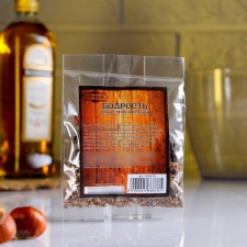 A set of herbs and spices for the preparation of tincture 