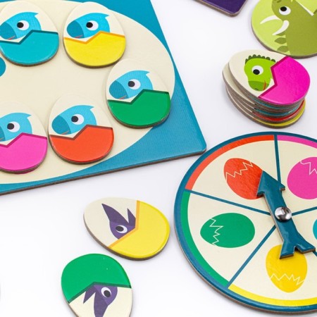 Lotto, dominoes and memories 3 in 1 djeco "Memo dinosaurs"-5