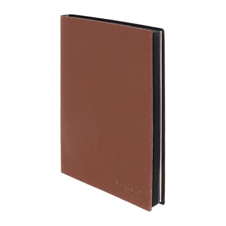 The diary is low, the A6+format, 116 sheets, cage, brown light, tonov cut-1