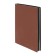The diary is low, the A6+format, 116 sheets, cage, brown light, tonov cut