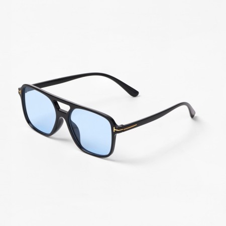 Sunscreen glasses, UV 375, Linza 4.4 x 5.5 cm, width 14.7 cm, pipe 14.2 cm, blue-2