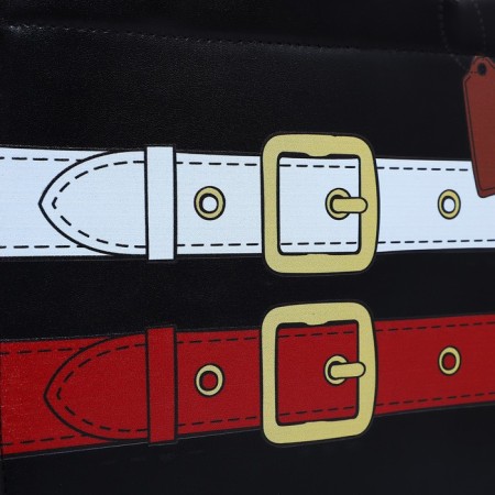 Female bag, lightning tout, black color-3