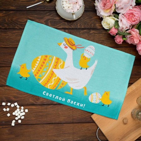 Easter share of “Light Easter” 35x60 cm, 100% cotton, 160g/m2