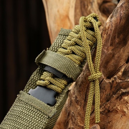 Throwing knife "Forest" 18cm, blade 89mm/1.8mm, green-9