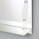 Mirror "Ornament", with sandblasting graphics and fusing, wall, with a shelf, 50 × 62 cm