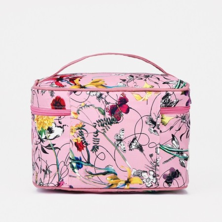 Lightning cosmetic bag, pink color-1