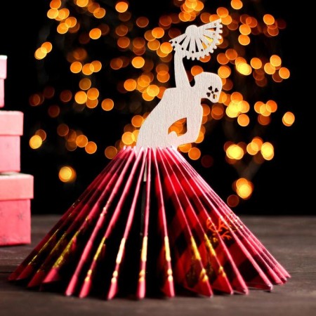 Wooden napkin "Carmen", 25 × 13 × 13 cm-7