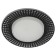 Lamp built -in era DK LD29, IP20, 15W, 120x38 mm, 4000k, white/black color